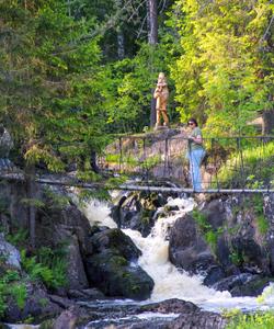 Водопады Ахвенкоски