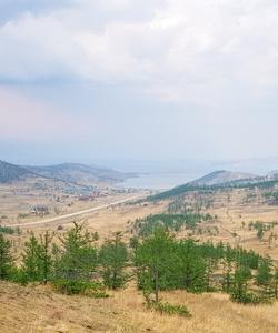 Пейзаж острова Ольхон