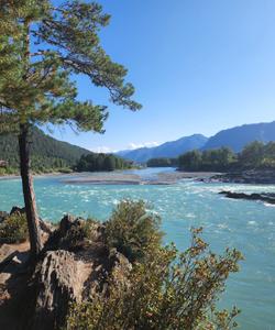 Река Катунь, Горный Алтай 