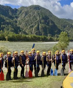 Сплав по реке Катунь на Алтае