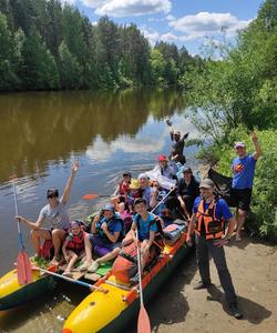 Сплав по реке Илеть