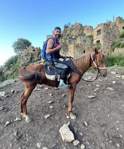 Конная прогулка в Гамсутле