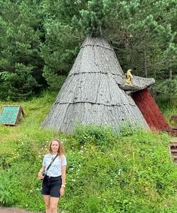 Этнопарк на берегу Телецкого озера