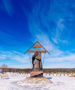 Памятник протопопу Аввакуму в Боровске
