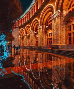 Новогодний город