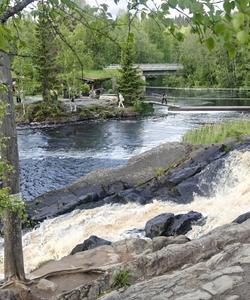 Водопад Ахинкоски
