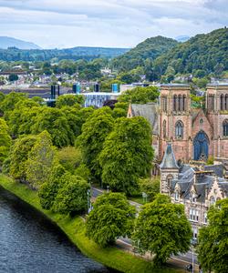 Панорама Инвернесса, Шотландия