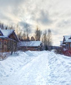 Деревня Мандроги