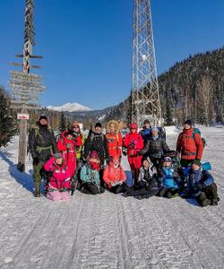 Зимний треккинг по Поднебесным Зубьям