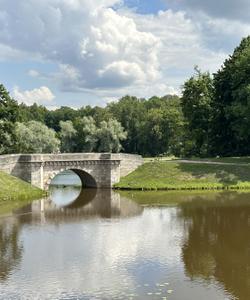 Карпин мост в Дворцовом парке Гатчинского музея