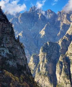 Цейское ущелье в Северной Осетии