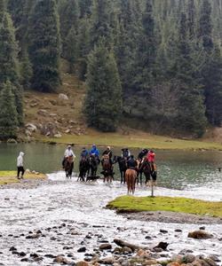 Горная река в Киргизии