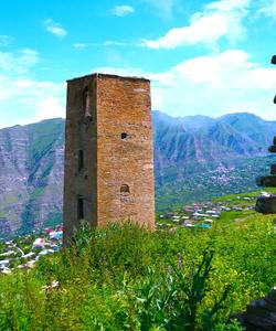 Башни, аул Гоор в Дагестане