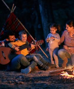 Семейный кемпинг на Алтае