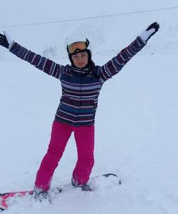 Катание на сноуборде