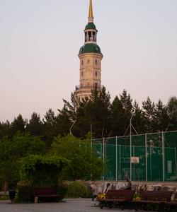 Башня-колокольня в Златоусте