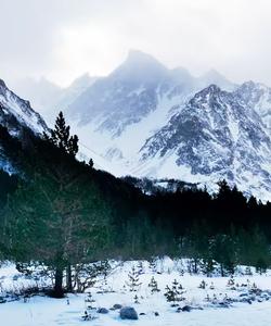 Кабардино-Балкария зимой