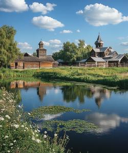 Музей деревянного зодчества в Суздале