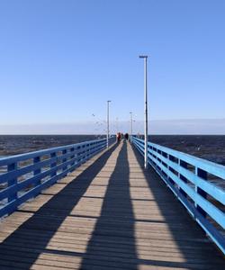 Пирс в Зеленоградске