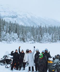 Прогулка на снегоходах по Ловозерским тундрам