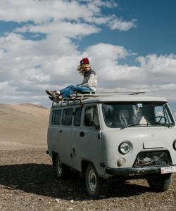 Пустыня в Монголии