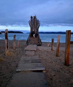 Трон Посейдона в Териберке