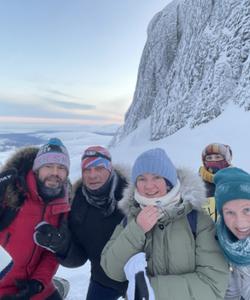 Прогулка на снегоходах