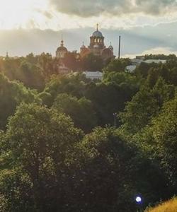 Дорога из Софрино в Абрамцево