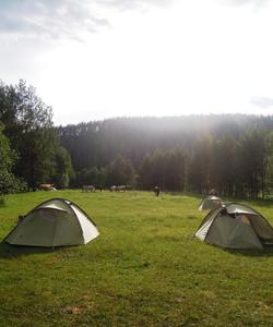 Палаточный лагерь