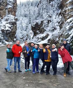 зимний тур на Алтай