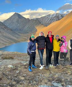 Туристы на Алтае