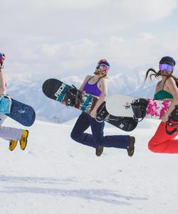 Сноубординг в Гудаури