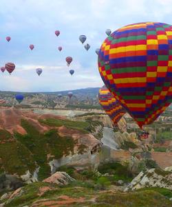 Полет на шаре в Турции
