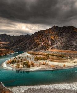 слияние Чуи и Катуни