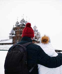 Остров Кижи зимой