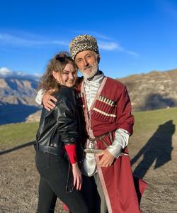 Турист в Дагестане