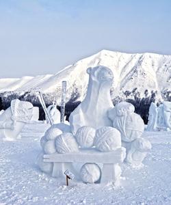 Снежная деревня, Кировск