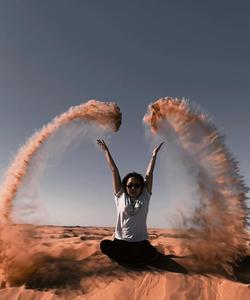 Поющие барханы в Калмыкии