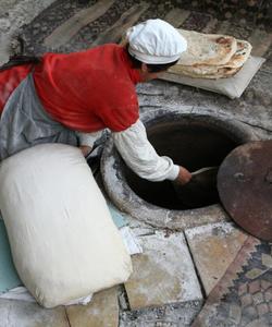 Приготовление армянского лаваша