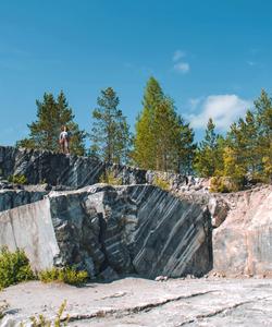 Мраморный каньон Рускеала