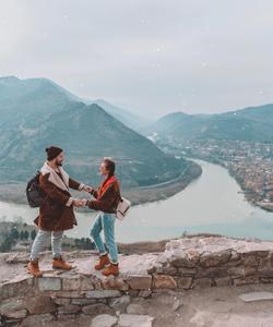 Слияние рек Куры и Арагви