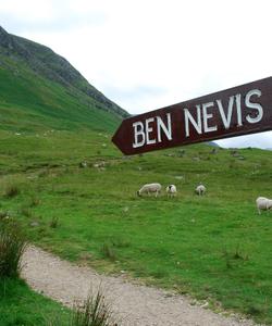 Указатель на Бен-Невис