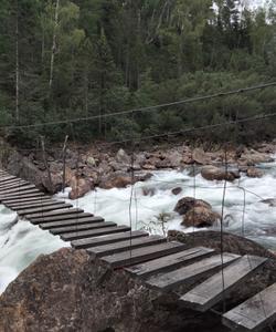 Горная река на Байкале