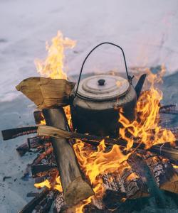 Пикник на льду Байкала