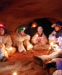 Поход в Саблинские пещеры