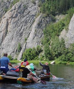 сплав по реке Немда