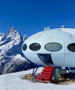 Гостиница Тарелка, Домбай