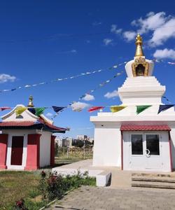 Ступа Просветления в Элисте