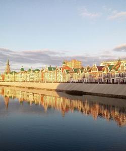 Набережная Брюгге в Йошкар-Оле