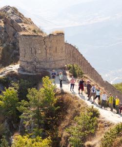 Туристы в Дагестане